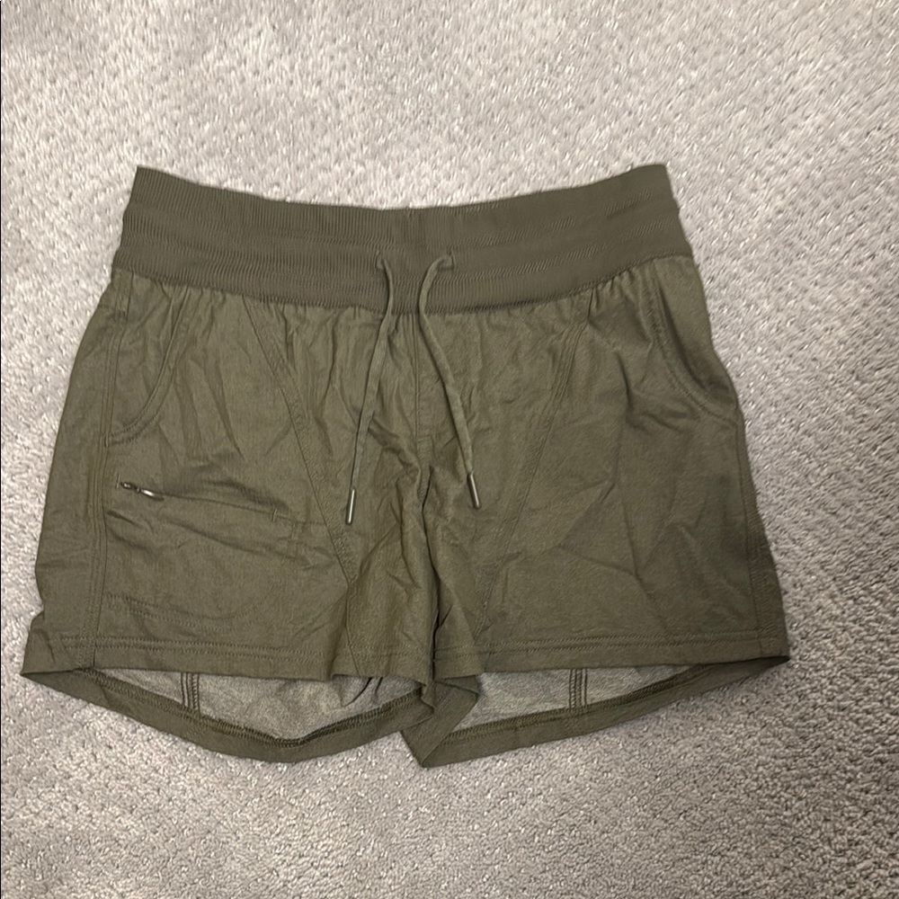 The North Face Olive Green Women's Shorts
